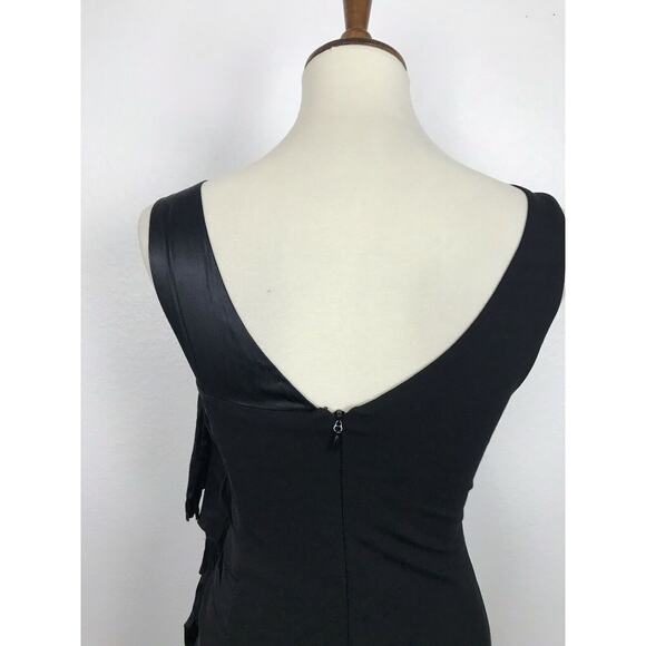 BCBGMaxAzria Bodycon Mini Sheath Dress Silk Stretch - Picture 9 of 11